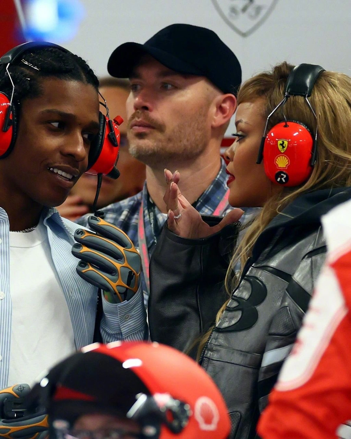 著名女企业家rihanna与男友aaprocky