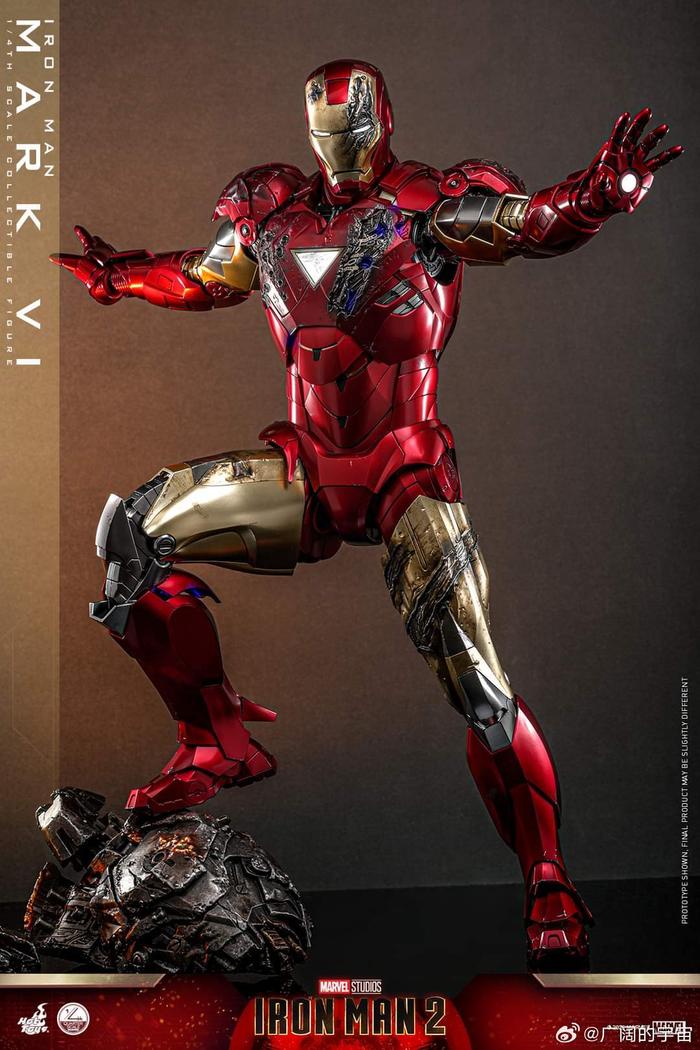 hot toys 1/4 钢铁侠 mk6