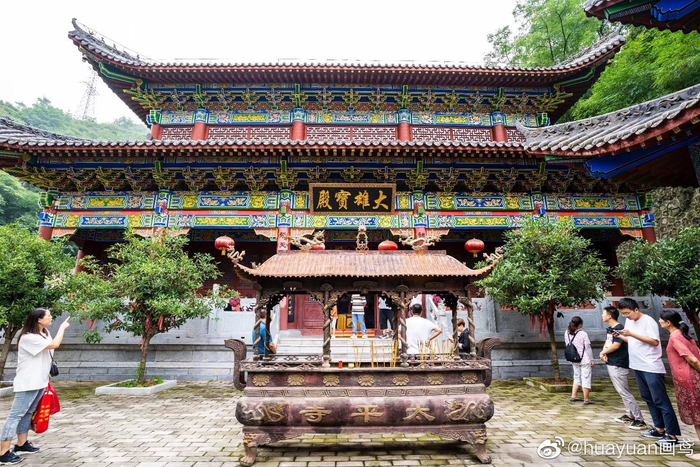西安太平峪万花山太平寺举行盛大法事活动,祈福国泰民安,苍生幸福