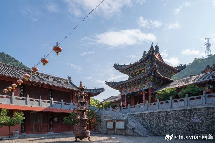 西安太平峪万花山太平寺举行盛大法事活动,祈福国泰民安,苍生幸福