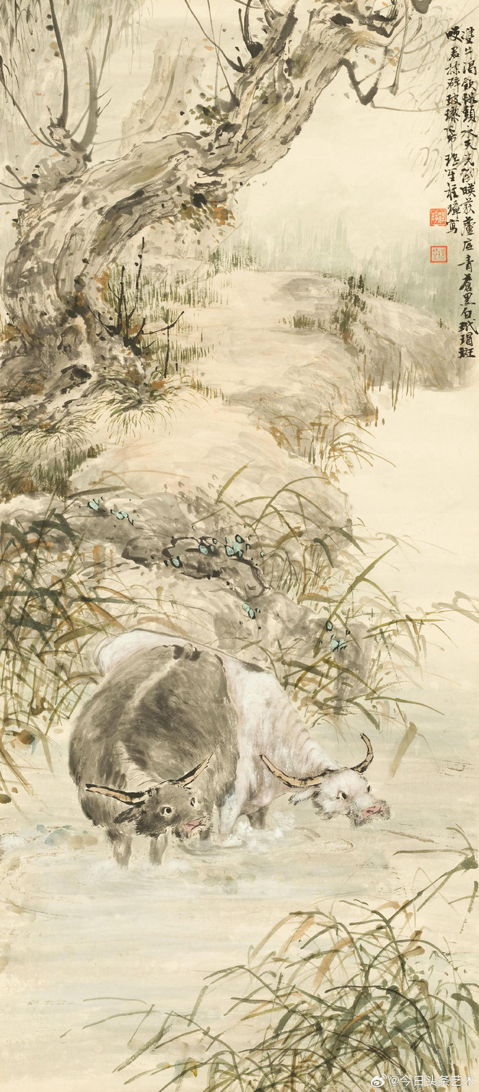 画家程璋笔下的动物画