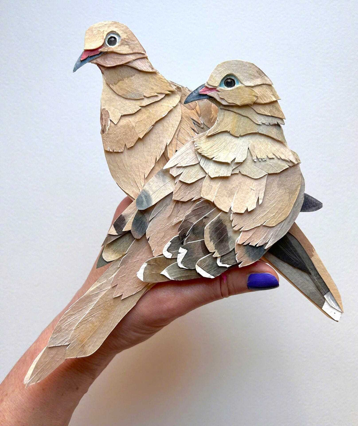 com 676767艺术家 sarah suplina 纸艺作品 | www.