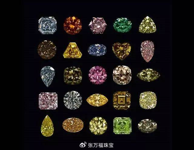 彩色钻石如此迷人,哪个是你的心头好?|钻石|橙色|紫红色_新浪新闻