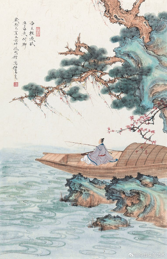 画家任重人物画