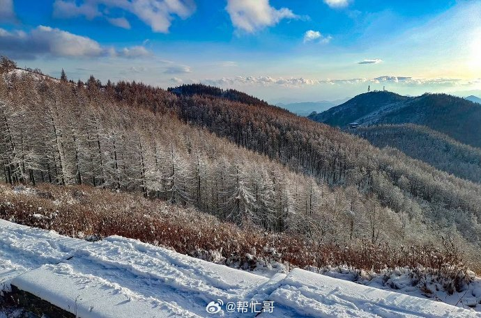 美景分享丨石家庄平山:驼梁雪景美如画