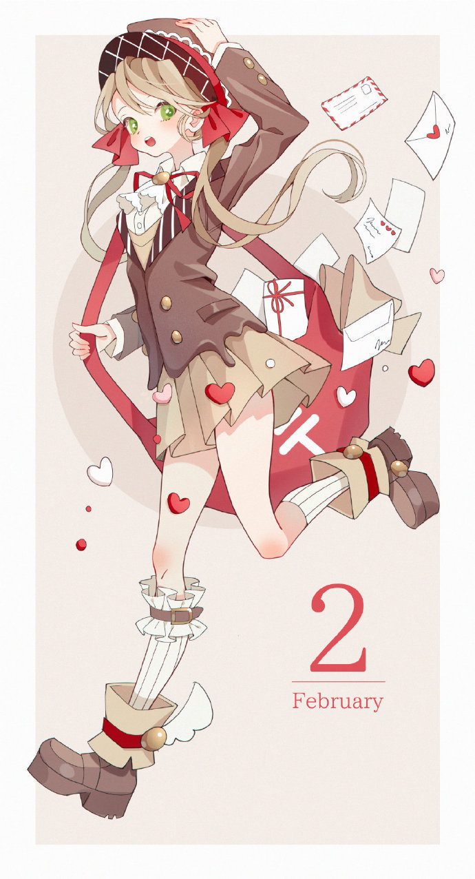 日系风少女插画