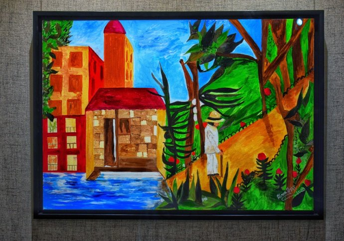 慢下脚步在深圳感受色彩斑斓的春天深圳大芬油画村