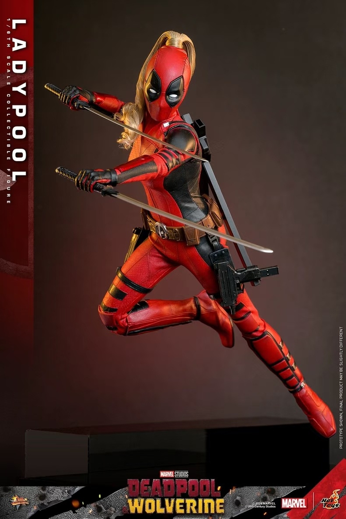 hot toys推出《死侍与金刚狼》中的女死侍1/6人偶公仔模型