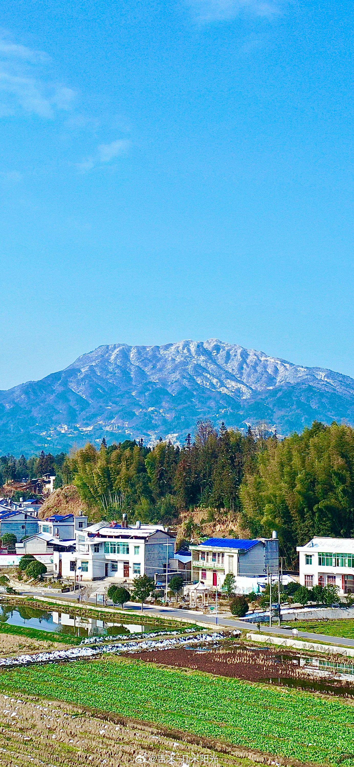 乡村风光如画般美丽航拍乡村更是惊艳无比