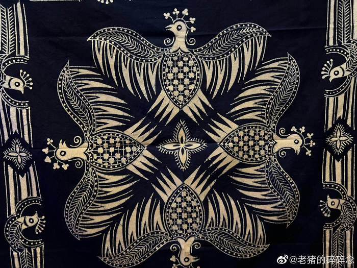布依族蜡染传统纹样,很古朴
