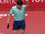 0-2、2-3落后逆转！林诗栋抢七淘汰林昀儒晋级 豪取12连胜冲第三金