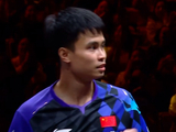 周启豪握拳怒吼！3-0横扫张本智和全场欢呼 国乒男队入八强扫质疑