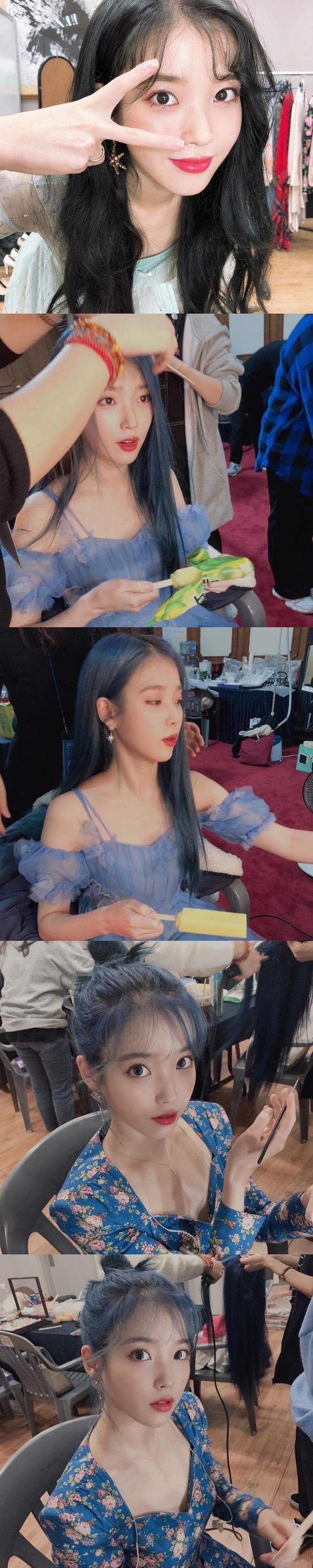 iu李知恩早期的自拍