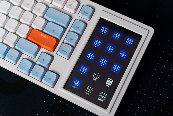 兼顾轻便与高效办公 黑爵akp815触屏机械键盘做加法不做减法|黑爵