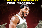 今夏第三次签约！米切尔三喜临门，最幸福的NBA球员