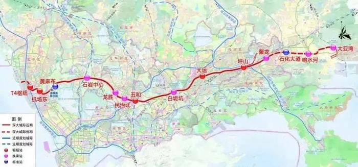 惠州地铁3号线线路图图片