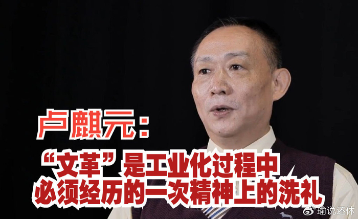 精辟!学者马方:卢麒元是人民经济学家?他用简化对立逻辑反改革__财经头条__新浪财经