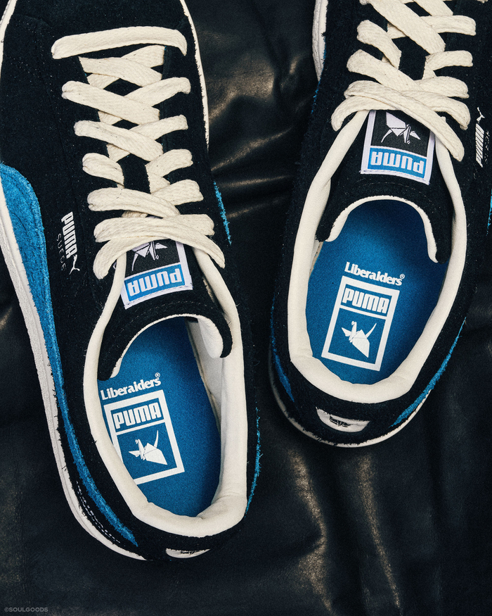 puma 携手 liberaiders 以 suede 鞋型作为设计蓝本推出首双合作鞋款