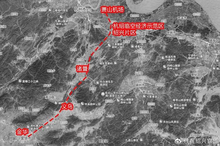 紹興高鐵西站又變了杭州諸暨城際線將與蕭山機場快線合併