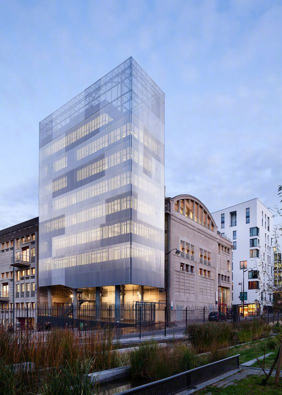 建筑设计丨办公建筑玻璃幕墙立面