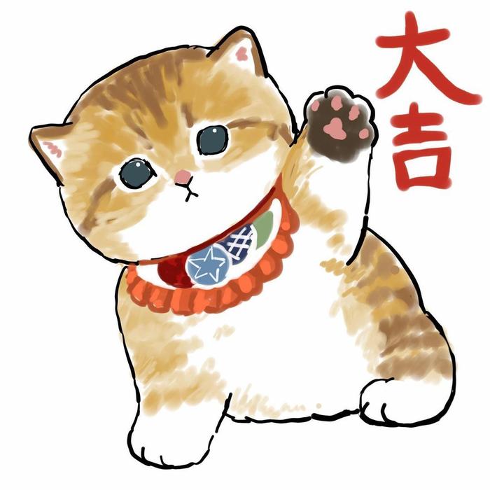 猫猫头像虎年图片