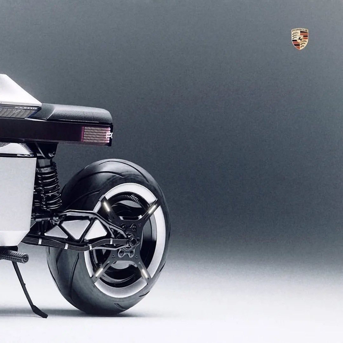 美图赏析丨网友的概念设计保时捷摩托