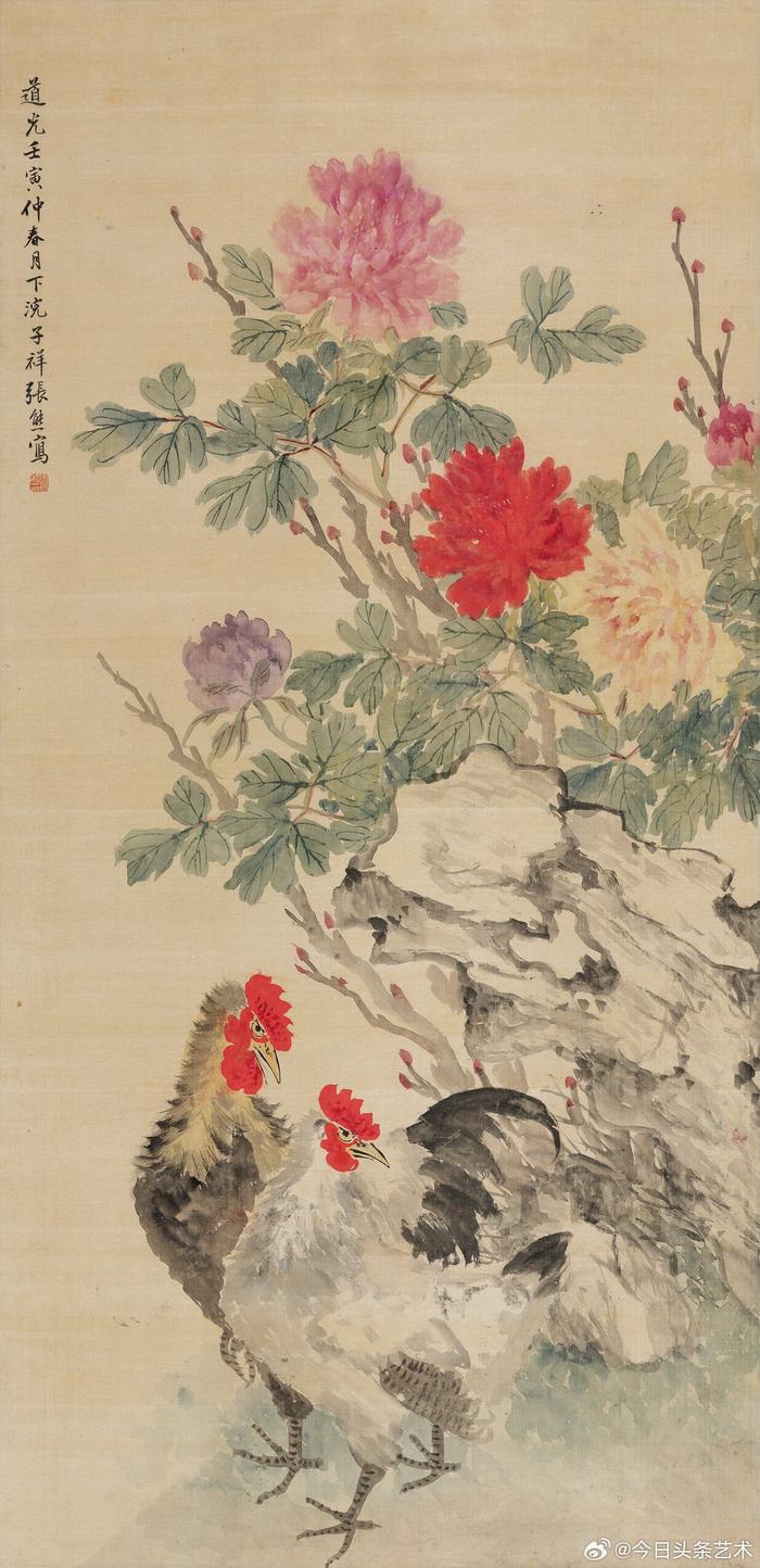 清代花鸟画的代表画家图片