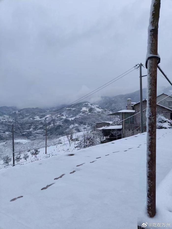 大雪天 农村图片