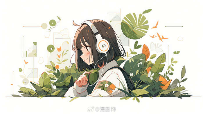 插画 | 卡通可爱多巴胺风格q版人物