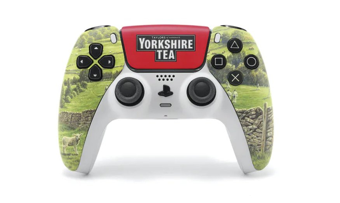 百年英国茶叶品牌 yorkshire tea 推出 联名定制款 ds手柄与
