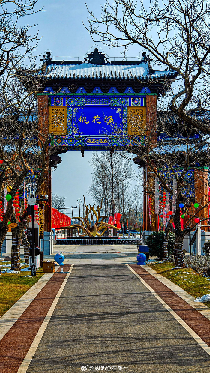 龙年来龙冈桃花源|赶桃源大集沾寿星福气|梨花_新浪新闻