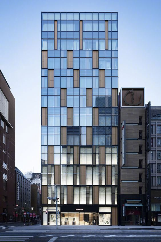 建筑设计丨办公建筑玻璃幕墙立面