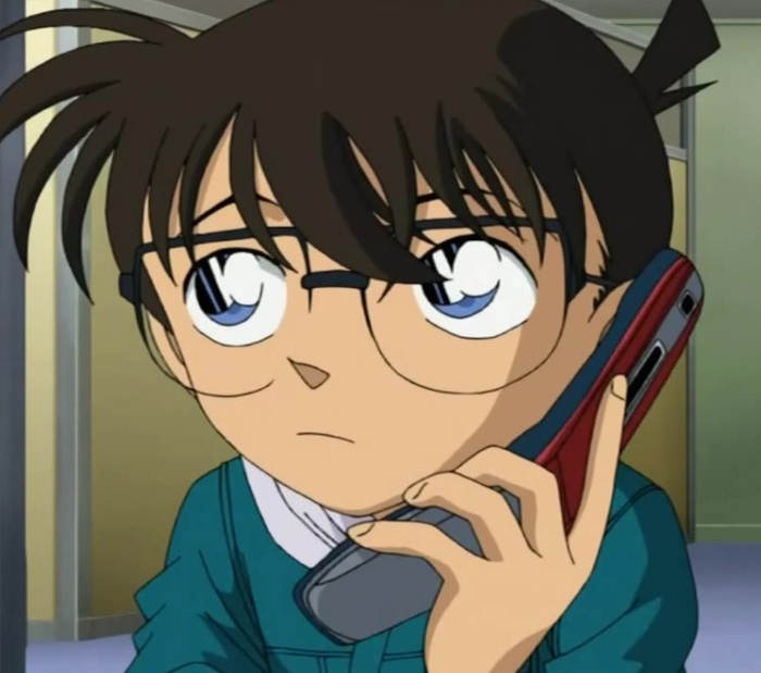 自截名侦探柯南里一些打电话的图