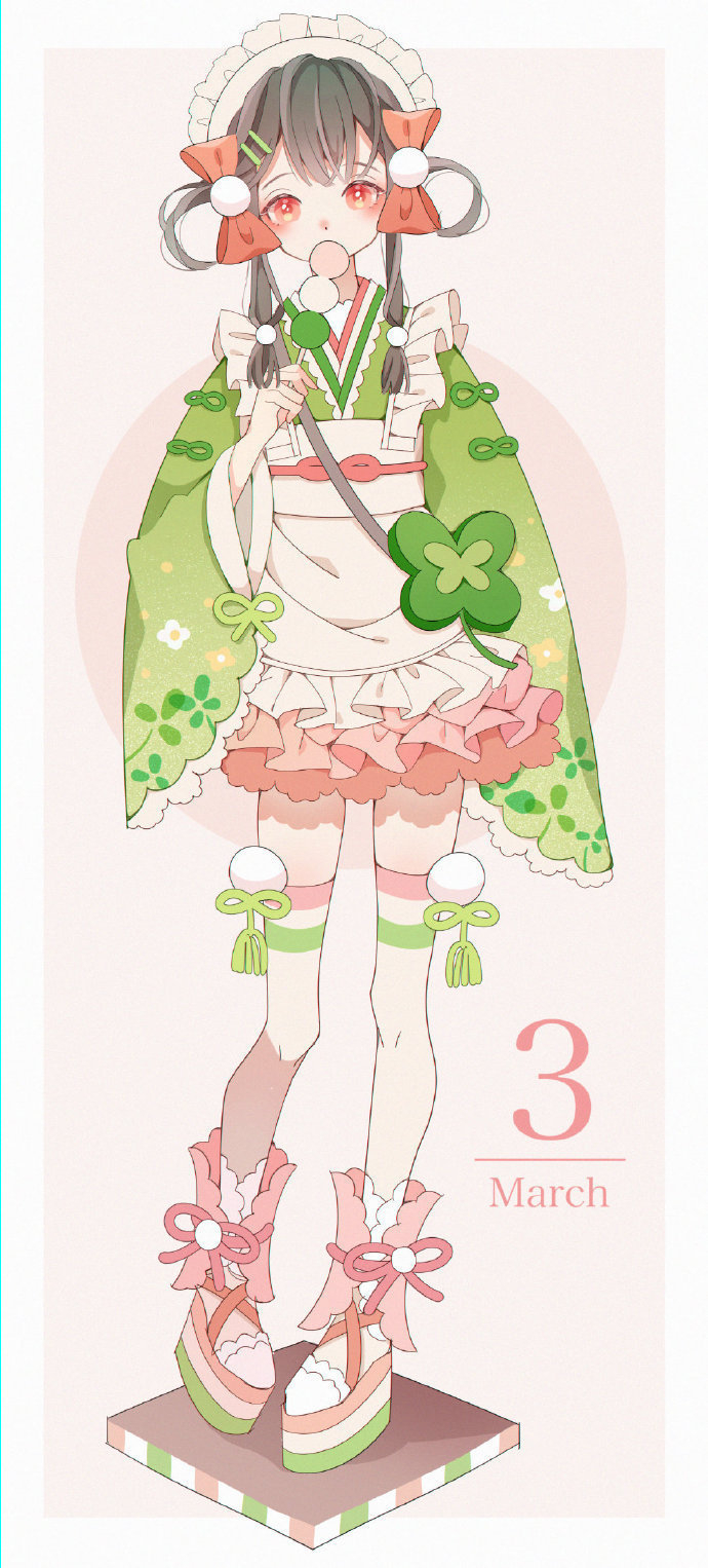 日系风少女插画