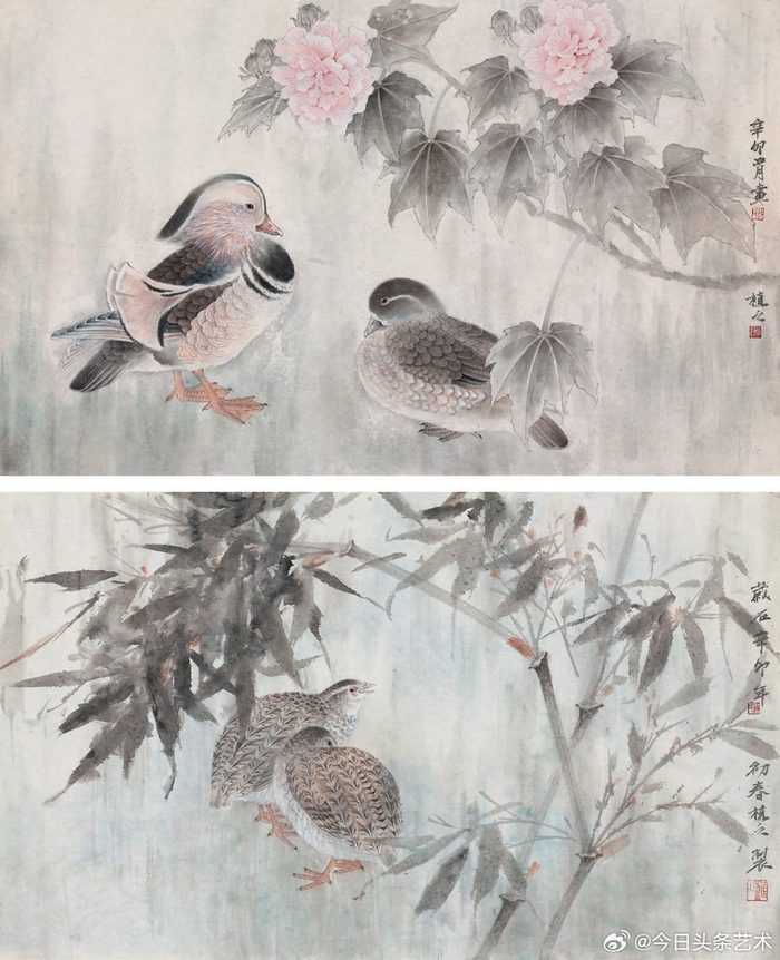 画家许晓彬花鸟画