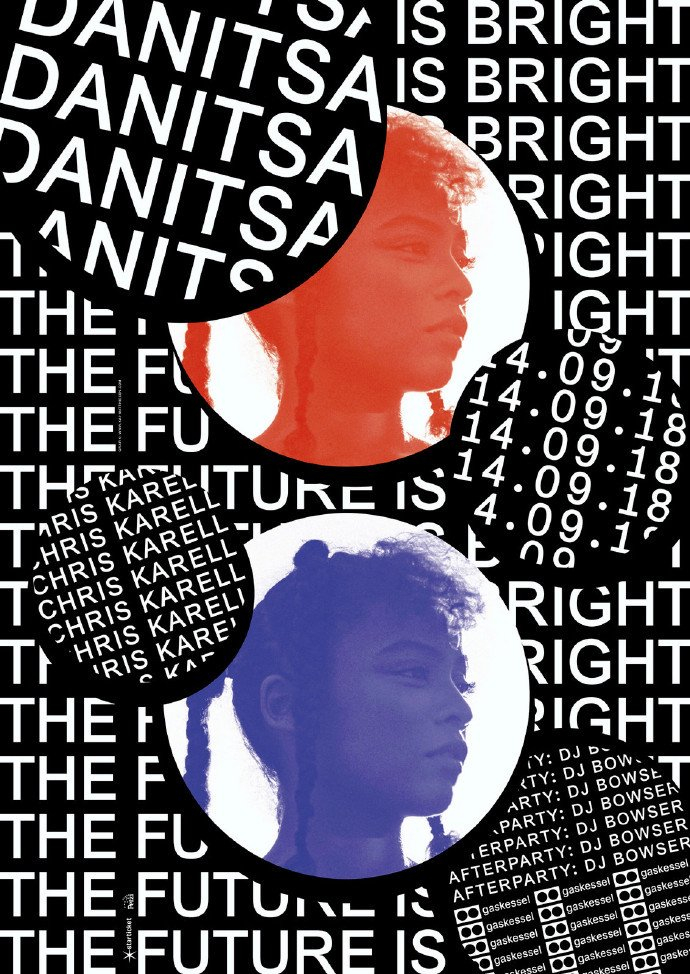 英国设计师kaidamianmatthiesen的文字海报设计作品欣赏