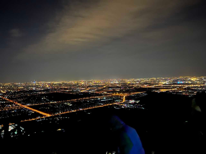 北京鬼笑石看到的夜景 摄影