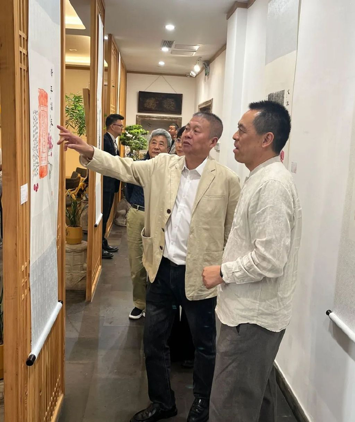 注心一境——张葆冬,张振国,马龙拓片题跋展在北京开幕|张振国|题跋