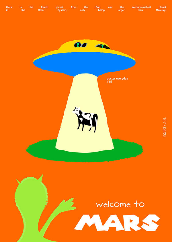 趣味海报设计 | :anna matevosyan