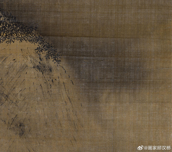 南宋梁楷《雪景山水图》