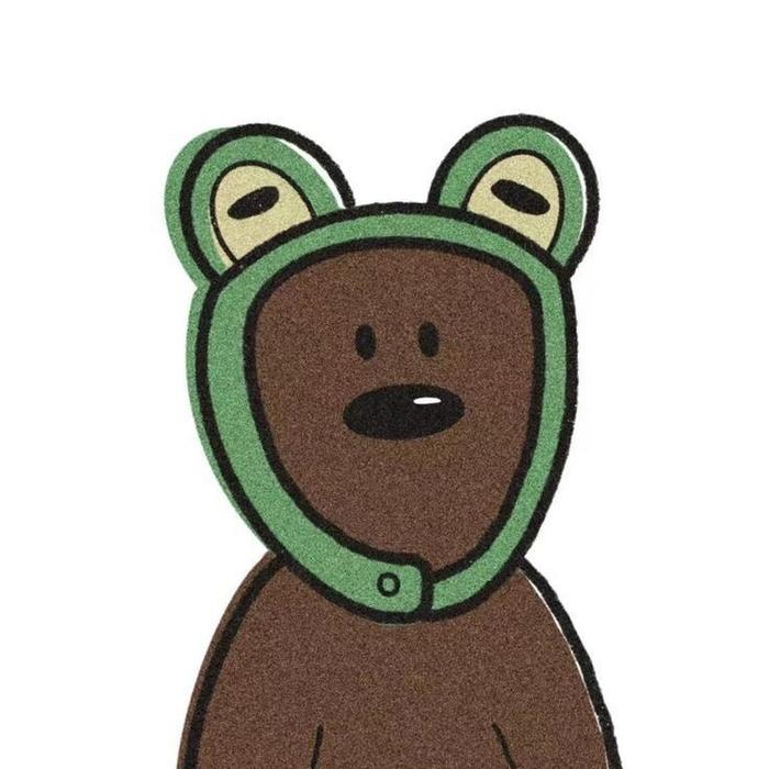 一组可爱的泰迪熊可以拿来做头像