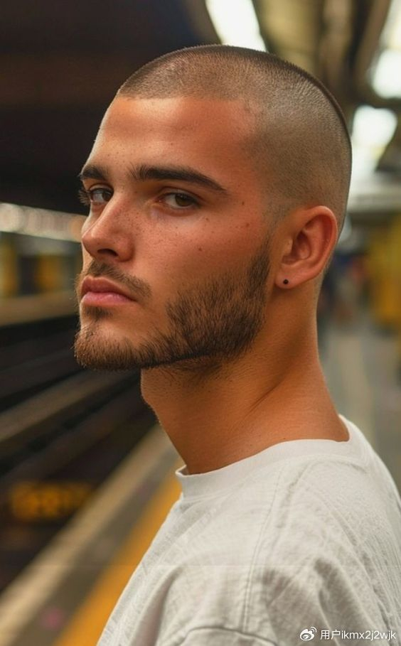 男士圆寸头:简约而有型的经典之选|寸头|男士|有型_新浪新闻