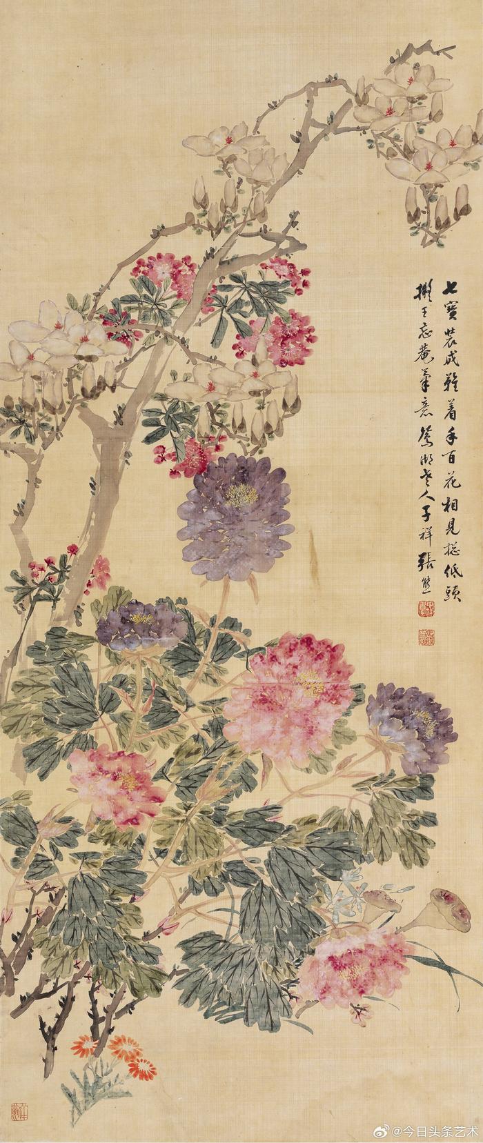 清代花鸟画的代表画家图片