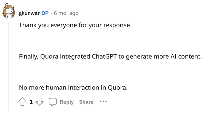 03 ai,是 quora 的答案吗