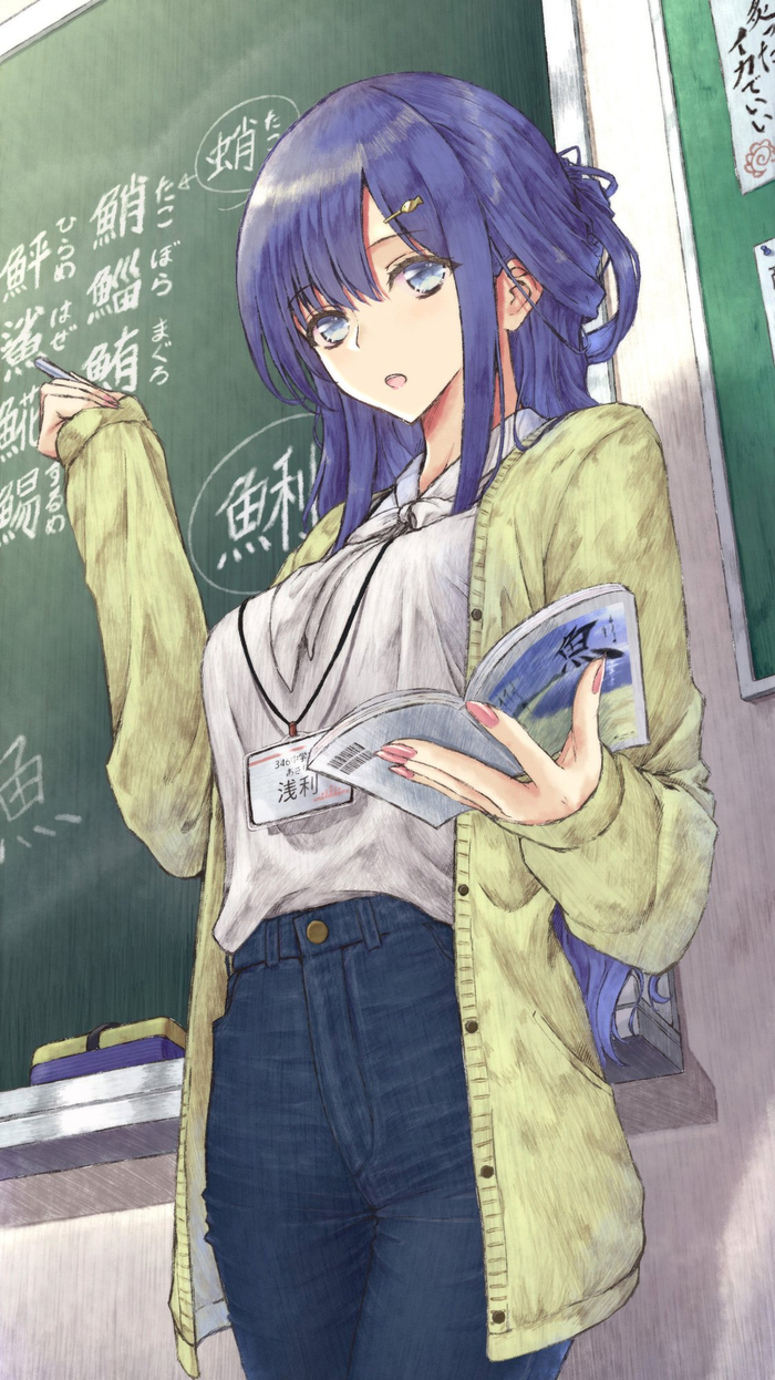 精美的二次元美女 75 插画分享(图源网络)