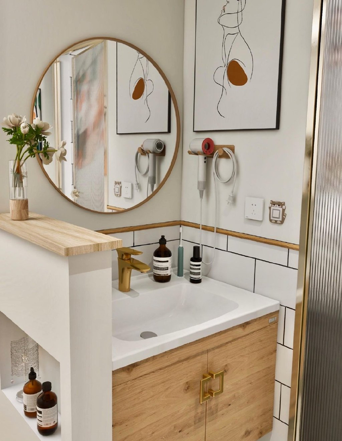 打死都不要做半墙卫生间,除了好看,别的一无是处|卫生间|台面|收纳