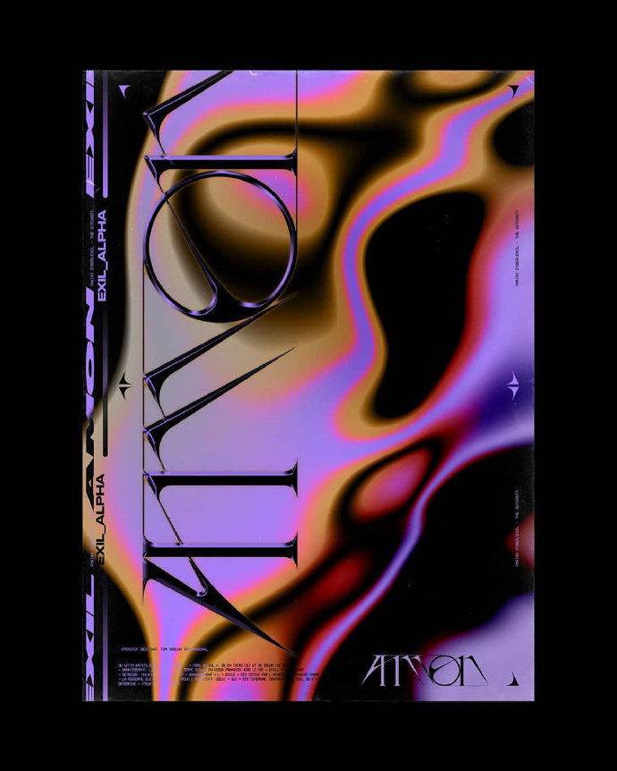 设计师tomarena酸性平面海报设计欣赏