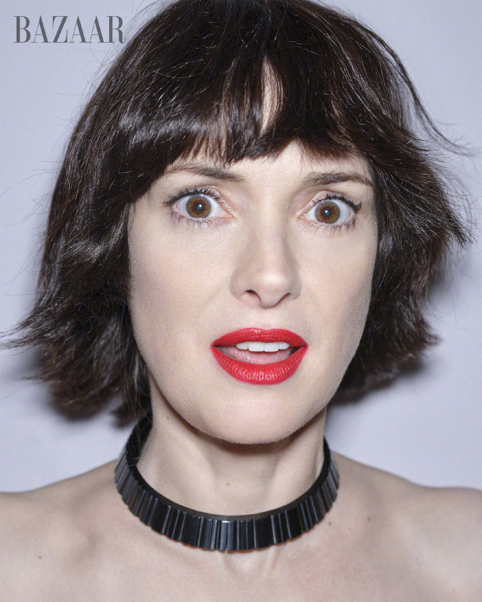 winona ryder 薇诺娜·瑞德 亮相harpers bazaar美版时尚芭莎8月刊