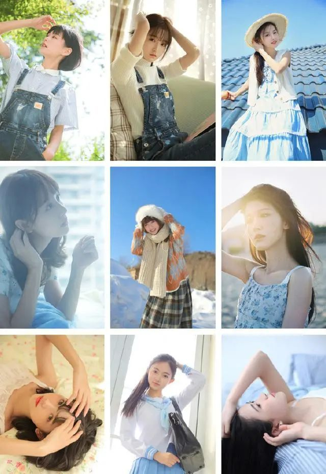 手残党必备,20个美美的拍照姿势,拍照自然又好看