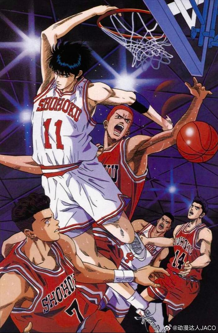 《slam dunk/灌篮高手》经典怀旧风海报整理回顾